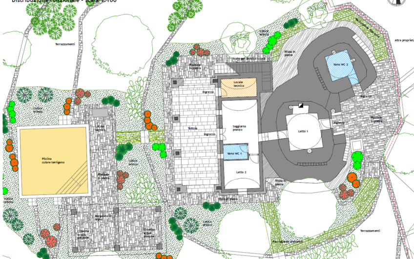 Trulli + Progetto Villa nuova in Ostuni