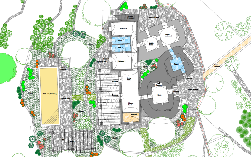 Trulli + Progetto Villa nuova in Ostuni