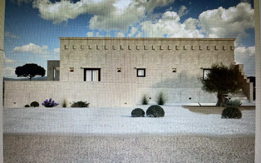 Villa di nuova costruzione con piscina e trullo, contrada San Benedetto, Ostuni