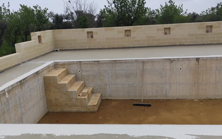 Villa di nuova costruzione con piscina e trullo, contrada San Benedetto, Ostuni