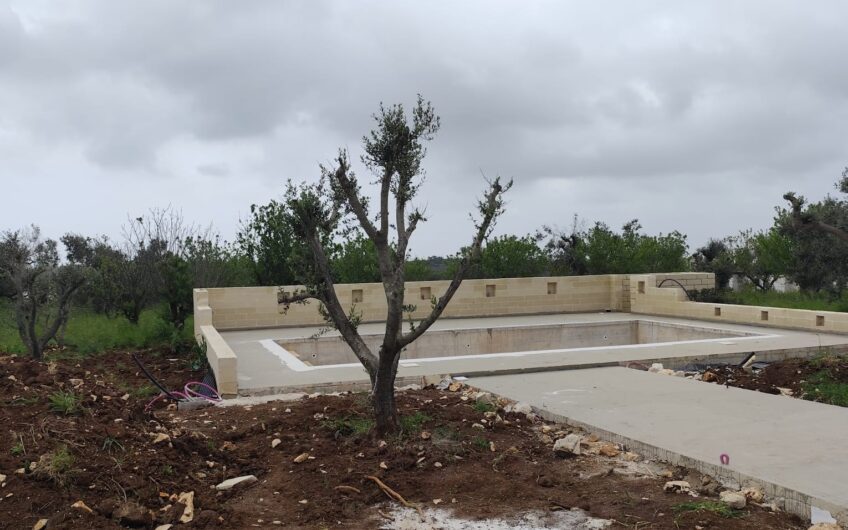 Villa di nuova costruzione con piscina e trullo, contrada San Benedetto, Ostuni